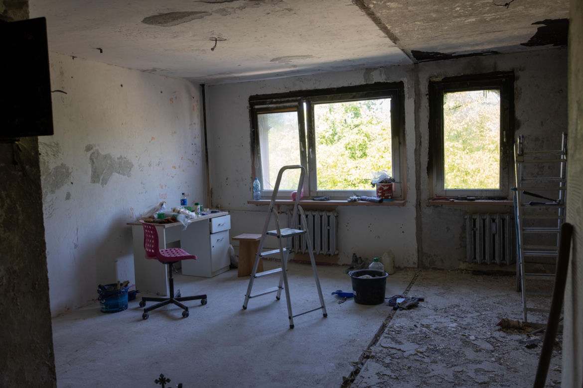 Pożar zabrał im całe mieszkanie
