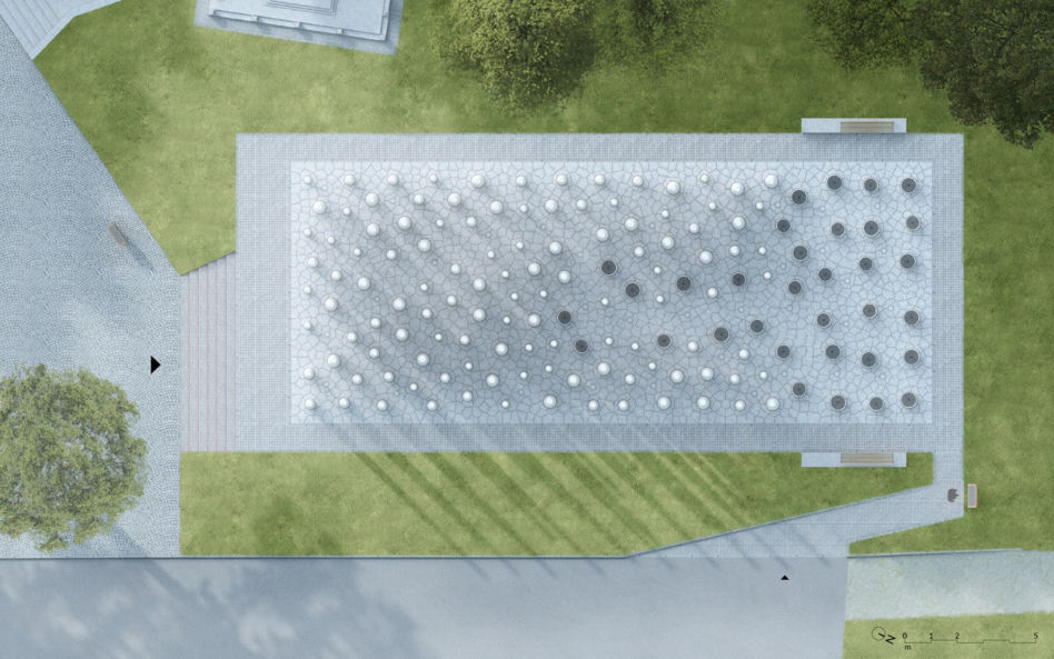 Monument Pamięci w Lesie Szpęgawskim autorstwa Katarzyny Ephraim