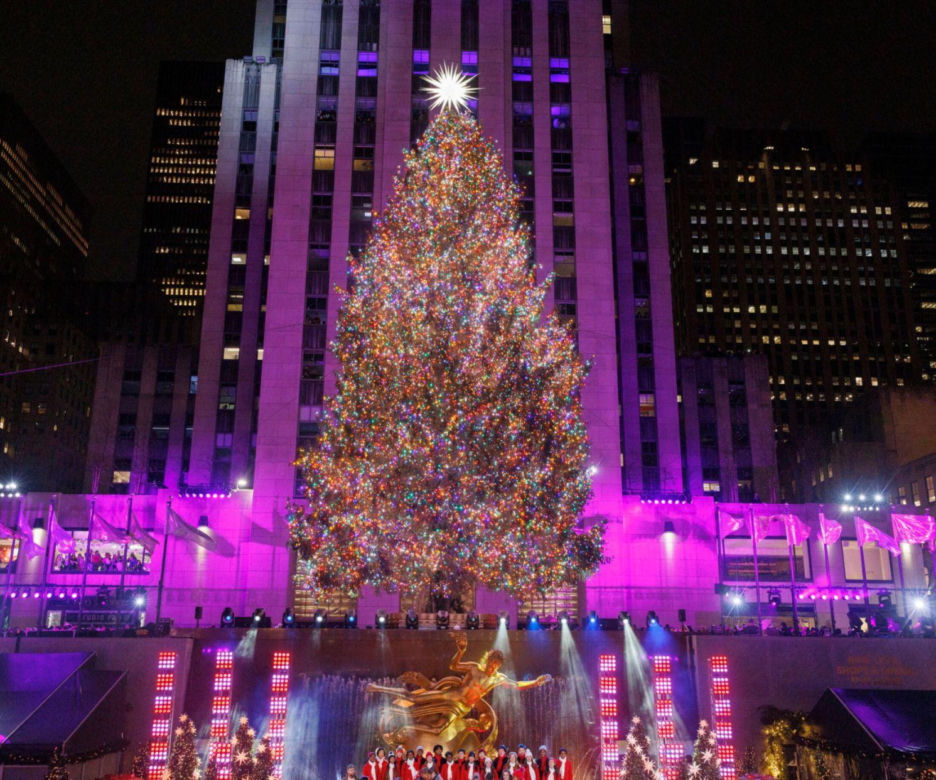 Choinka w nowojorskim Rockefeller Center została rozświetlona