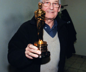 Andrzej Wajda i Daniel Olbrychski 