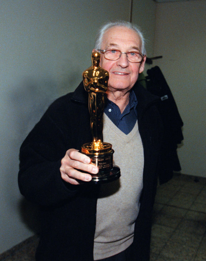 Andrzej Wajda i Daniel Olbrychski 