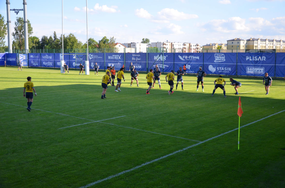 Siedlczanie wygrali półfinałowy mecz Ekstraligi Rugby! MKS Awenta Pogoń Siedlce pokonał Life Style Catering RC Arka Gdynia