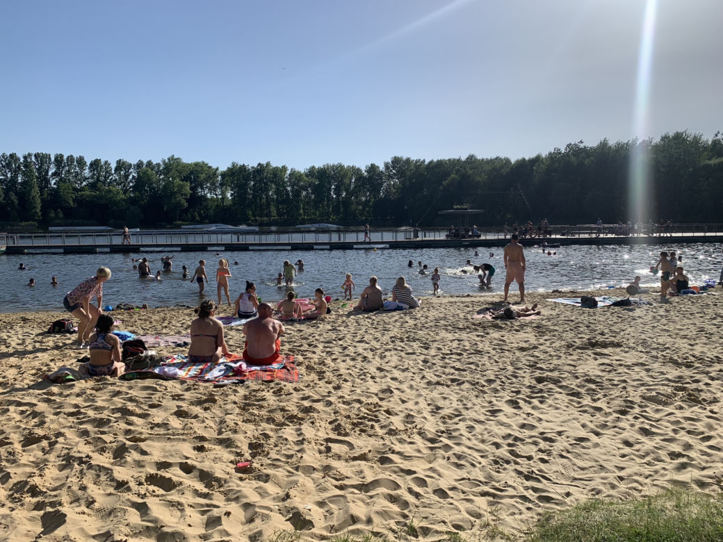 Sezon kąpielowy na Stawikach rozpoczęty. Sosnowiec ma piękną plażę