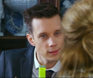 Na Wspólnej odc. 3298. Darek Żbik (Michał Mikołajczak), Justyna (Magdalena Kacprzak)