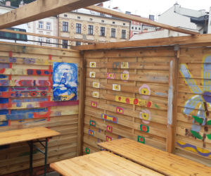 W Tarnowie stanął szałas