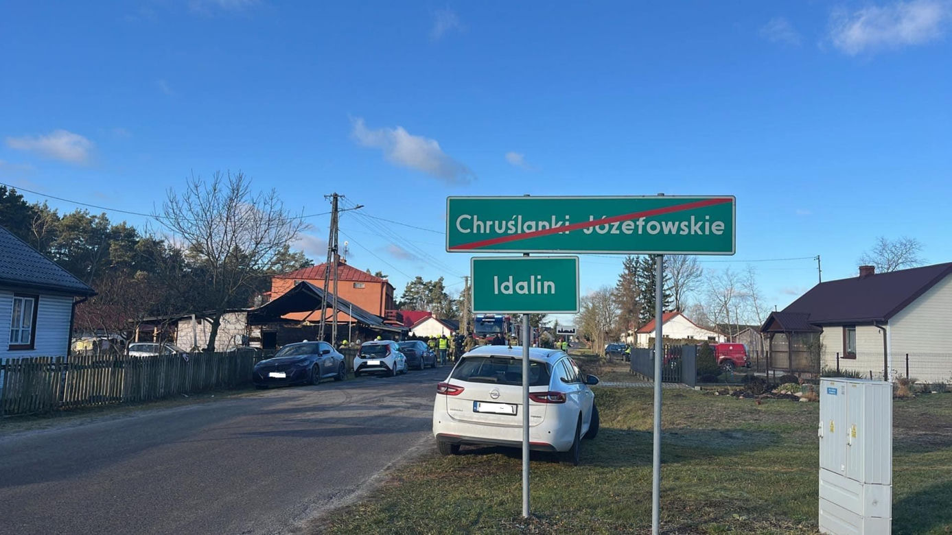 Tragiczny finał pożaru w Idalinie na Lubelszczyźnie. Nie żyją cztery osoby, w tym troje dzieci