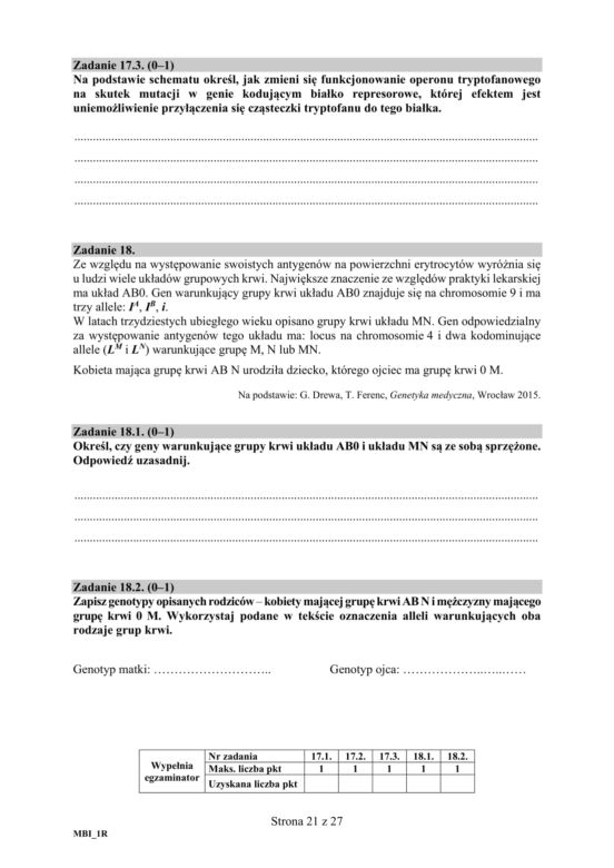 Matura 2019 z biologii [ARKUSZE CKE, ODPOWIEDZI]