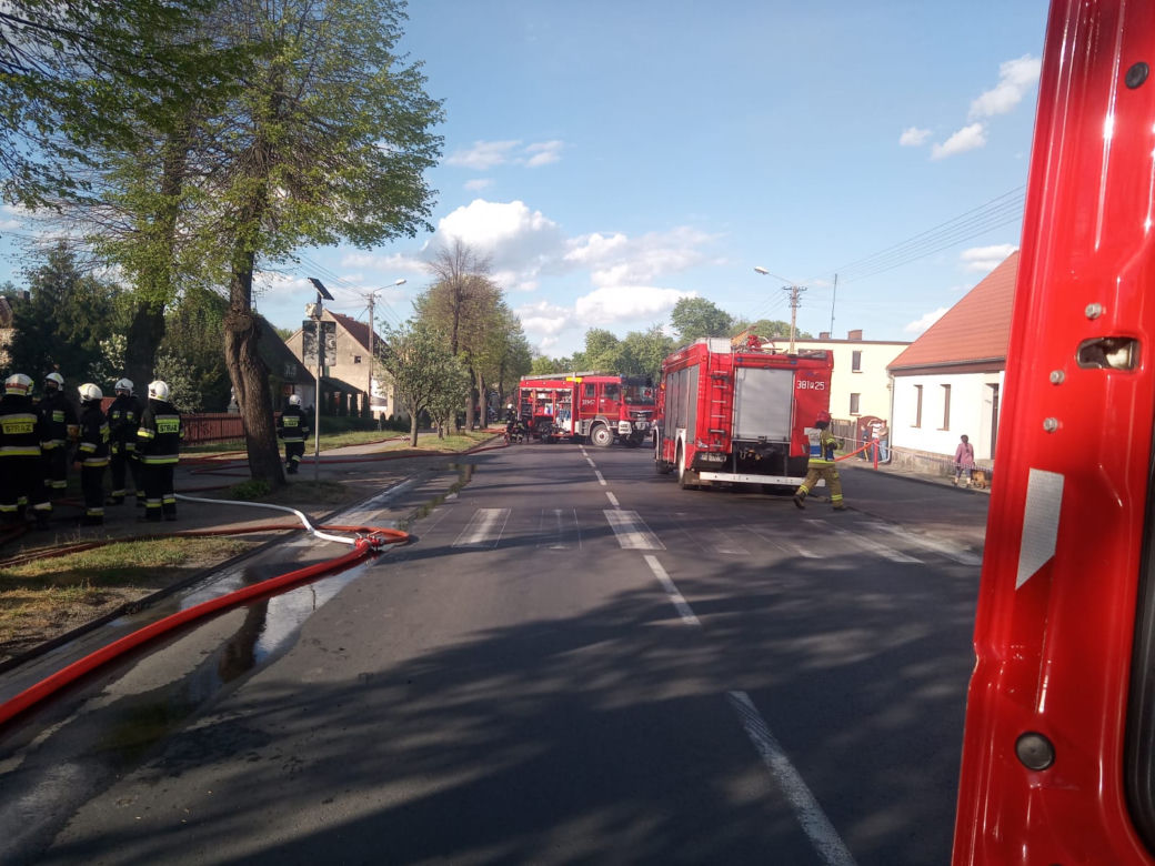 Ogromne straty po pożarze domu we Włoszakowicach