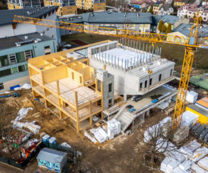 Budowa Kulturoteki w Wesołej w Warszawie