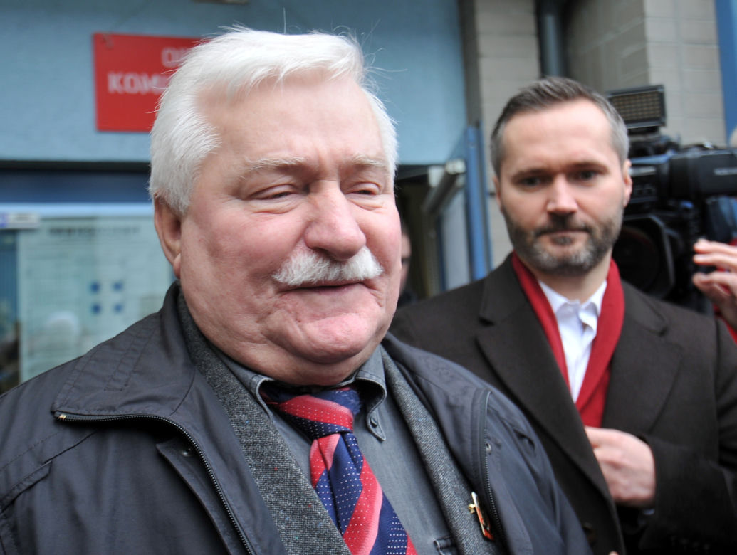 Lech Wałęsa i jego dzieci