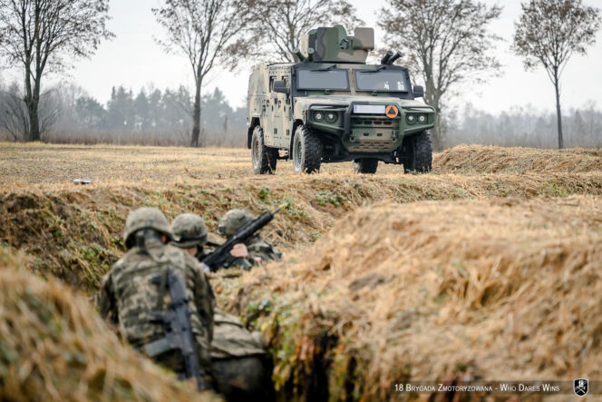 18. Brygada Zmotoryzowana w budowie. Kiedy osiągnie pełną gotowość i jaki sprzęt otrzyma?