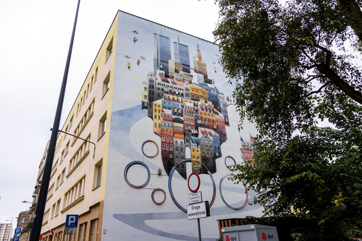 Murale w Warszawie