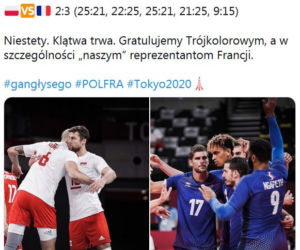 Reakcje na odpadnięcie siatkarzy z IO Tokio 2020
