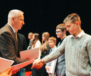 Najzdolniejsi uczniowie odebrali stypendia Prezydenta Miasta Siedlce