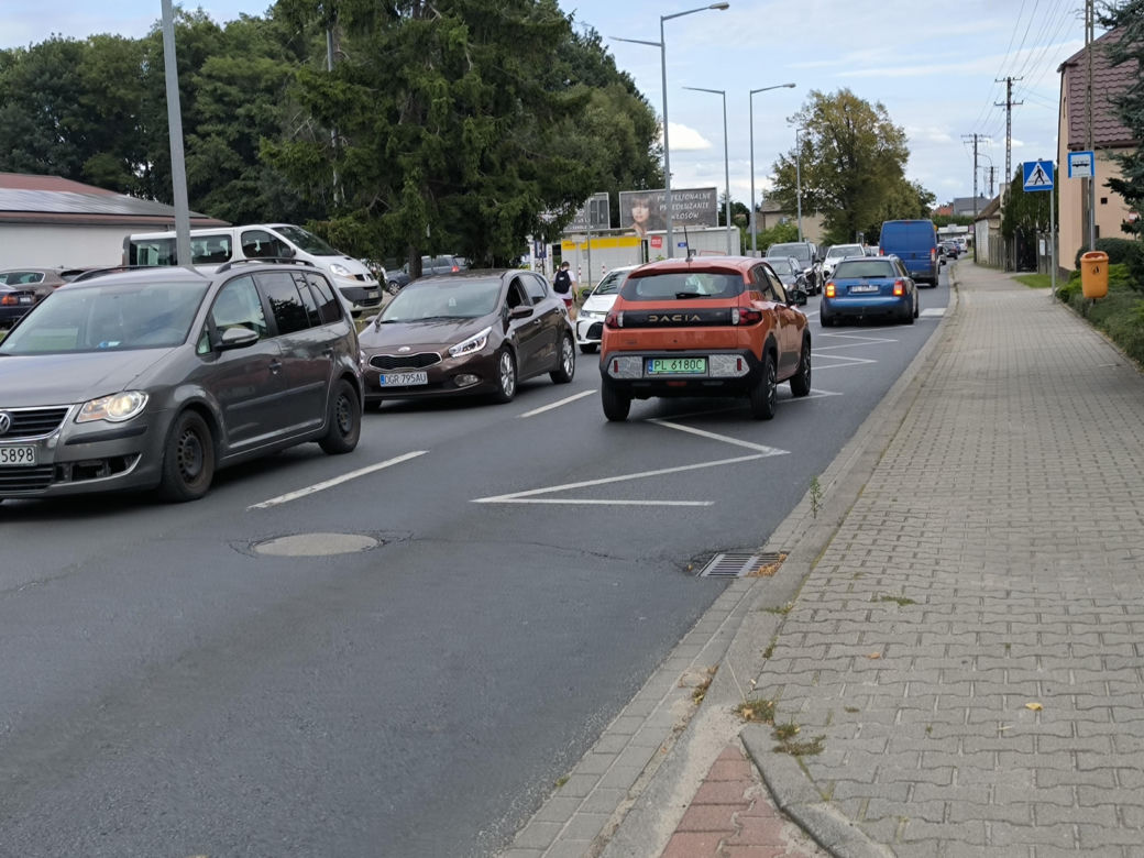 Ulica Gronowska w Lesznie
