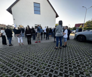 Mieszkańcy Lęborka żegnają księdza, który utonął w Darłówku