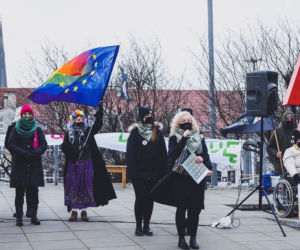 Demonstracja w Szczecinie odbyła się pod hasłem “Dzień Kobiet bez kompromisów”