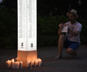 Uroczystości ku czci ofiar Rzezi Woli na Cmentarzu Powstańców Warszawy