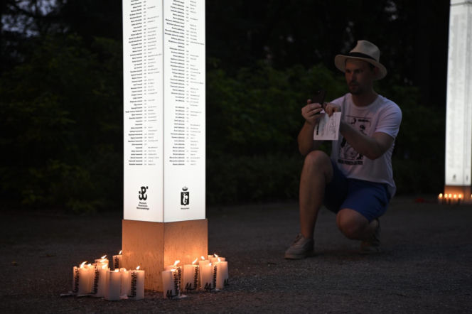 Uroczystości ku czci ofiar Rzezi Woli na Cmentarzu Powstańców Warszawy