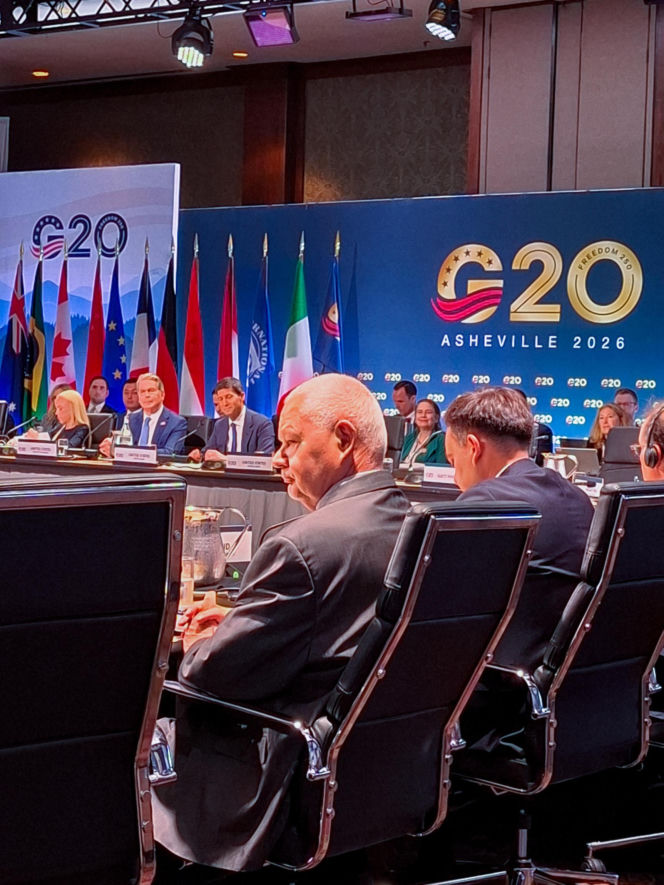 Adam Glapiński na G20 Asheville 2026
