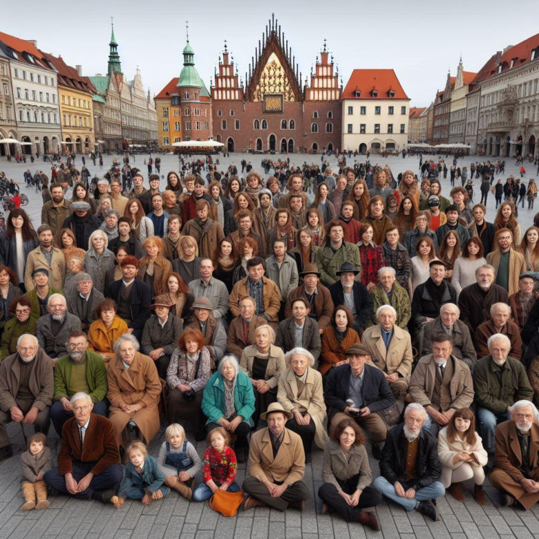 Jak sztuczna inteligencja widzi mieszkańców Wrocławia? Zobaczcie sami!