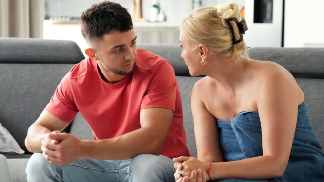 Barwy szczęścia odc. 3285. Mirek (Oliwier Kozłowski), Justyna Zytko (Sylwia Juszczak-Krawczyk)