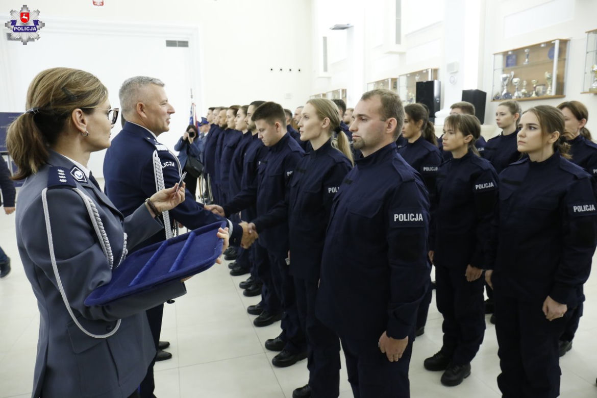 Nowi policjanci w lubelskich szeregach! Zobacz 