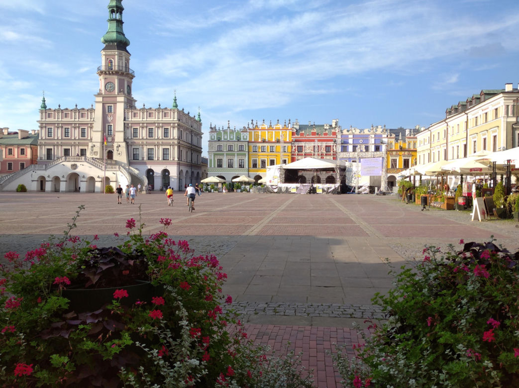 Starówka w Zamościu