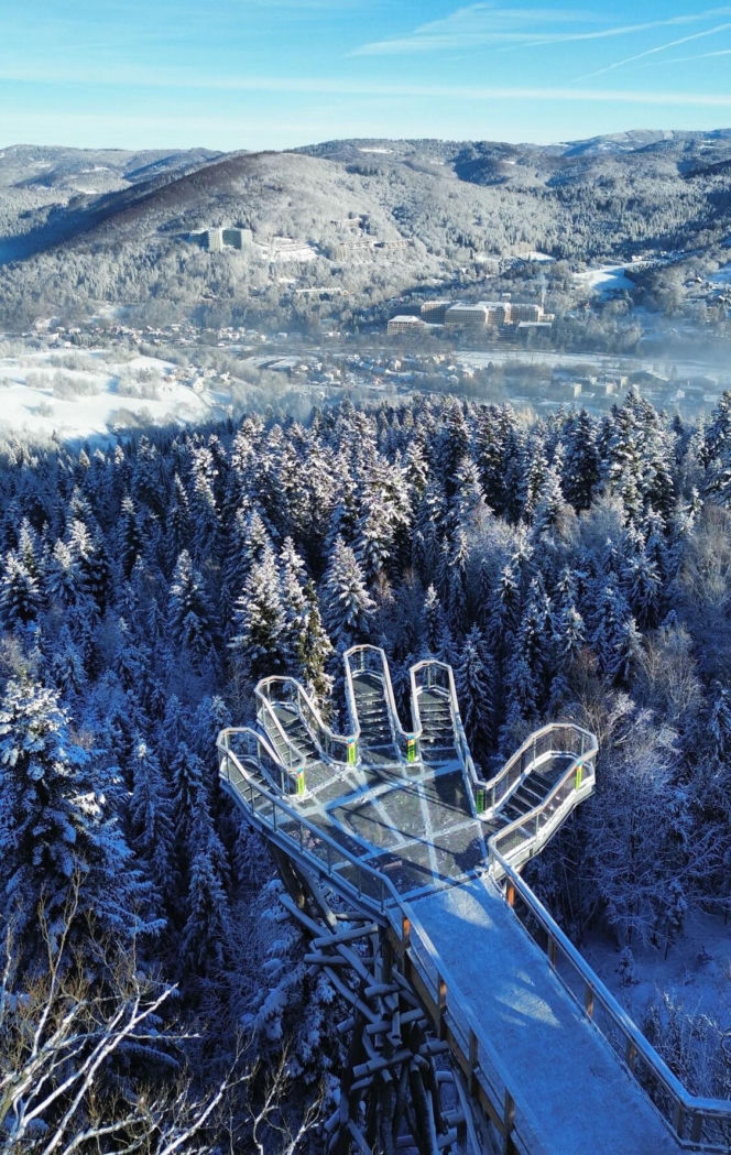 Nowa wieża widokowa w Wiśle