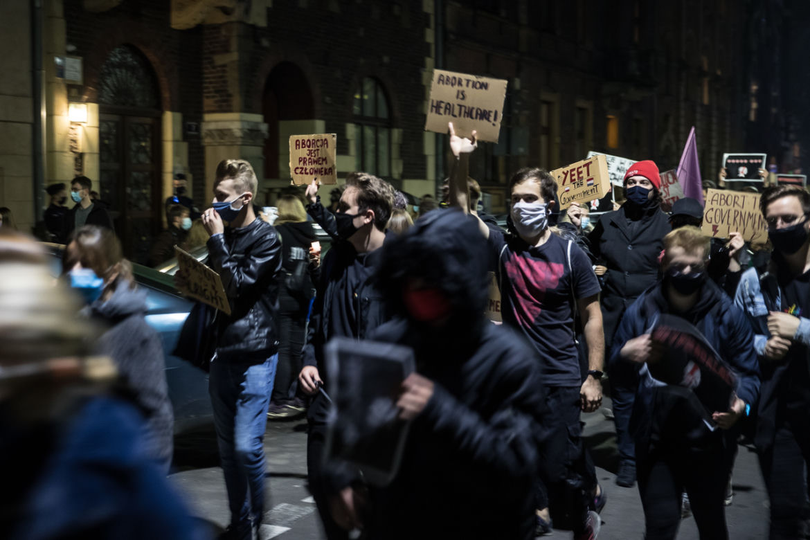 Strajk Kobiet. Wielotysięczny protest w Krakowie