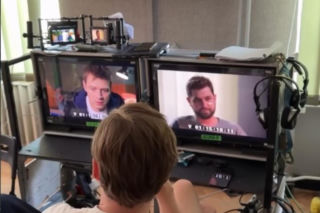 Na dobre i na złe nowy sezon na planie. Radek Biegun (Mateusz Lisiecki-Waligórski), Mario (Marcin Korcz)