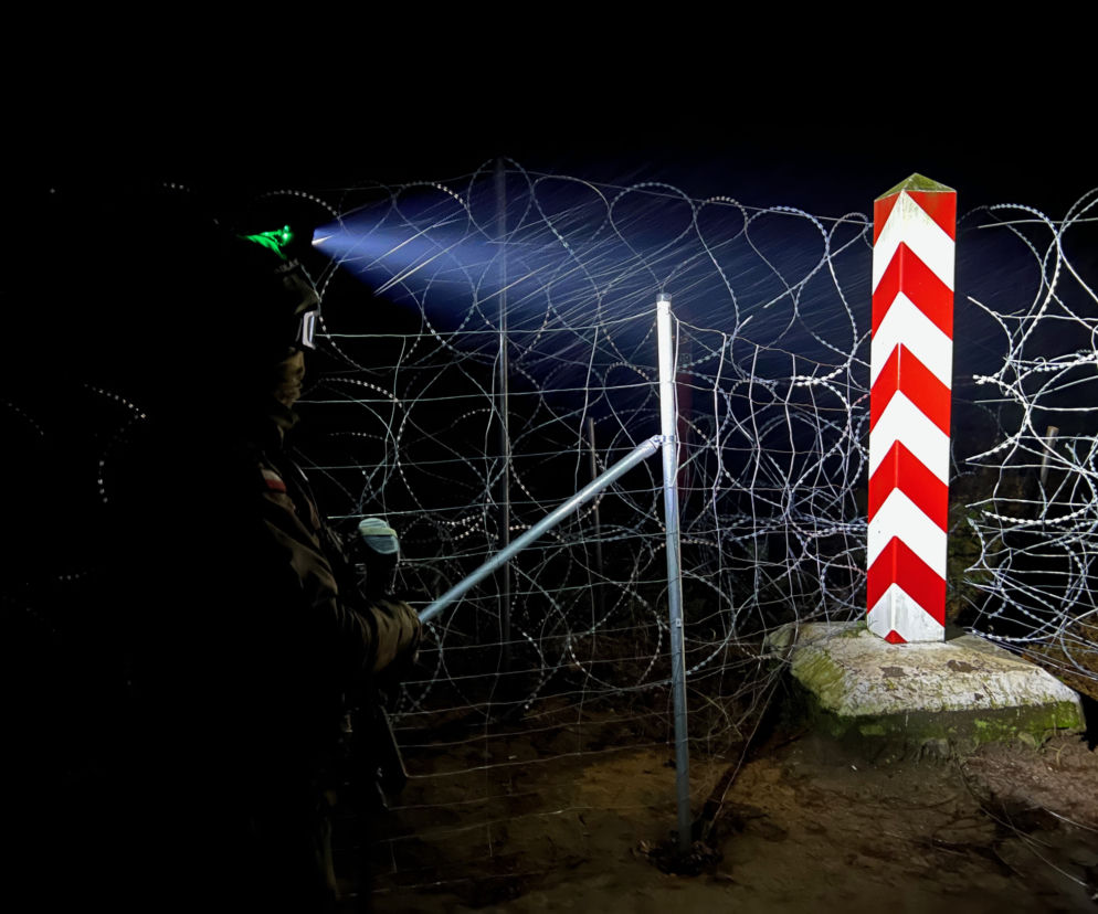 Podlaskie. 55 osób próbowało nielegalnie przekroczyć granicę polsko-białoruską