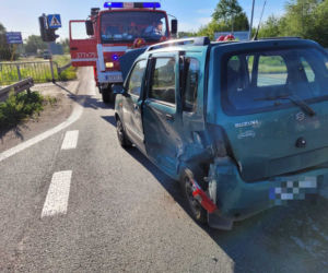 Wypadek na DK94 w Ładnej