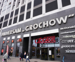 Dziś tak wygląda miejsce po dawnym Uniwersamie Grochów