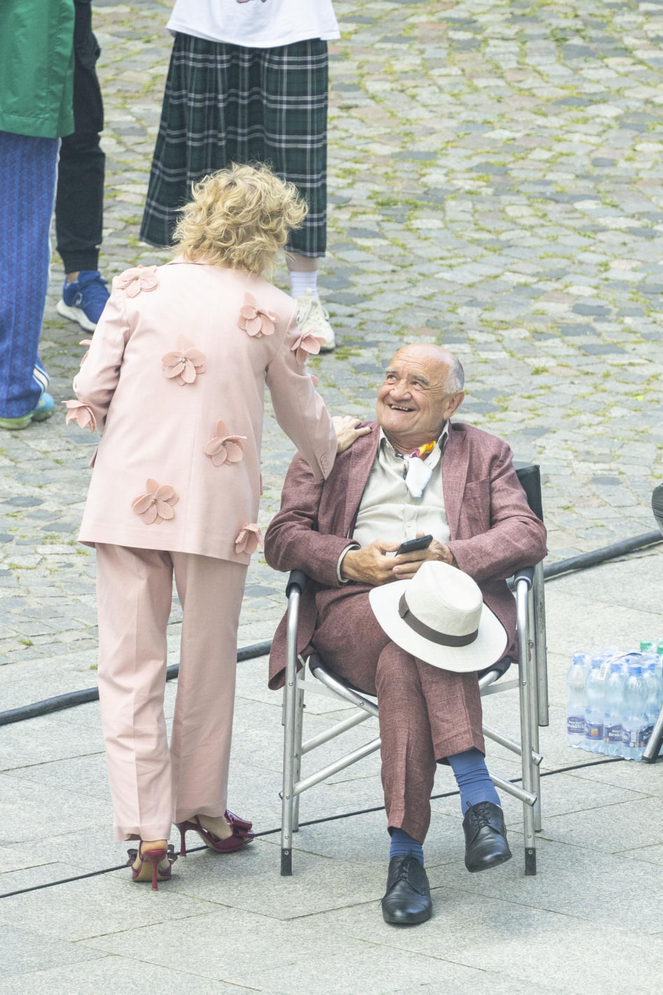 Gwiazdy na planie serialu "Klara"