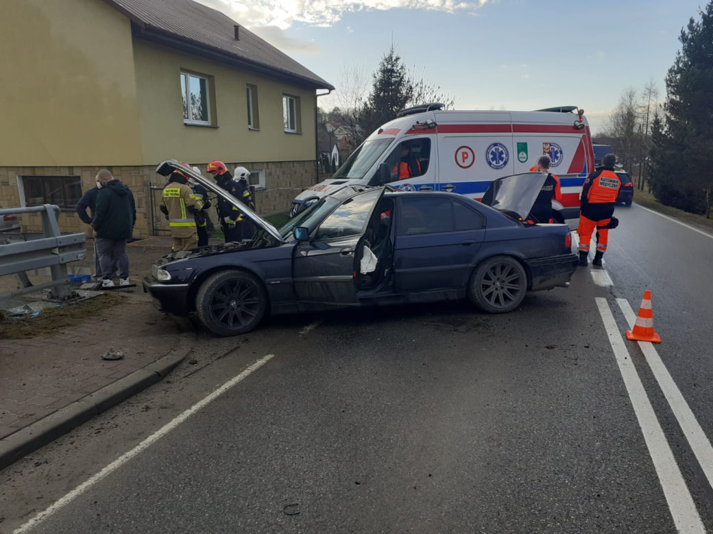 Wypadek w Siemiechowie