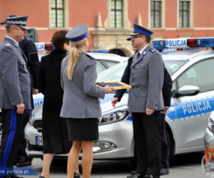 Nowe radiowozy Kia Cee'd dla warszawskiej policji