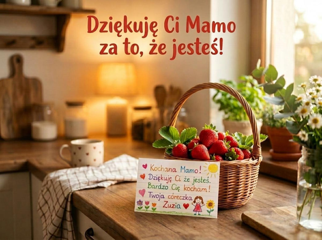 Kartka dla mamy na Dzień Matki