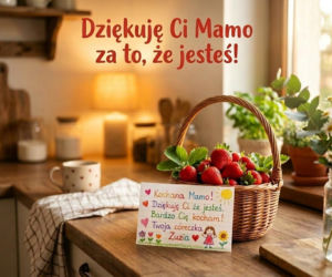 Kartka dla mamy na Dzień Matki
