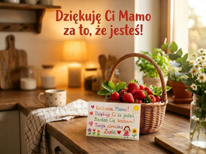 Kartka dla mamy na Dzień Matki