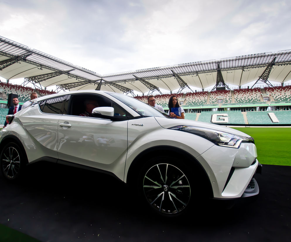 Toyota C-HR, prezentacja Stadion Legii