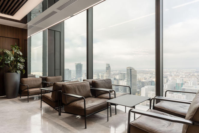 Warszawska siedziba Greenberg Traurig; projekt przestrzeni wspólnych: BIT CREATIVE