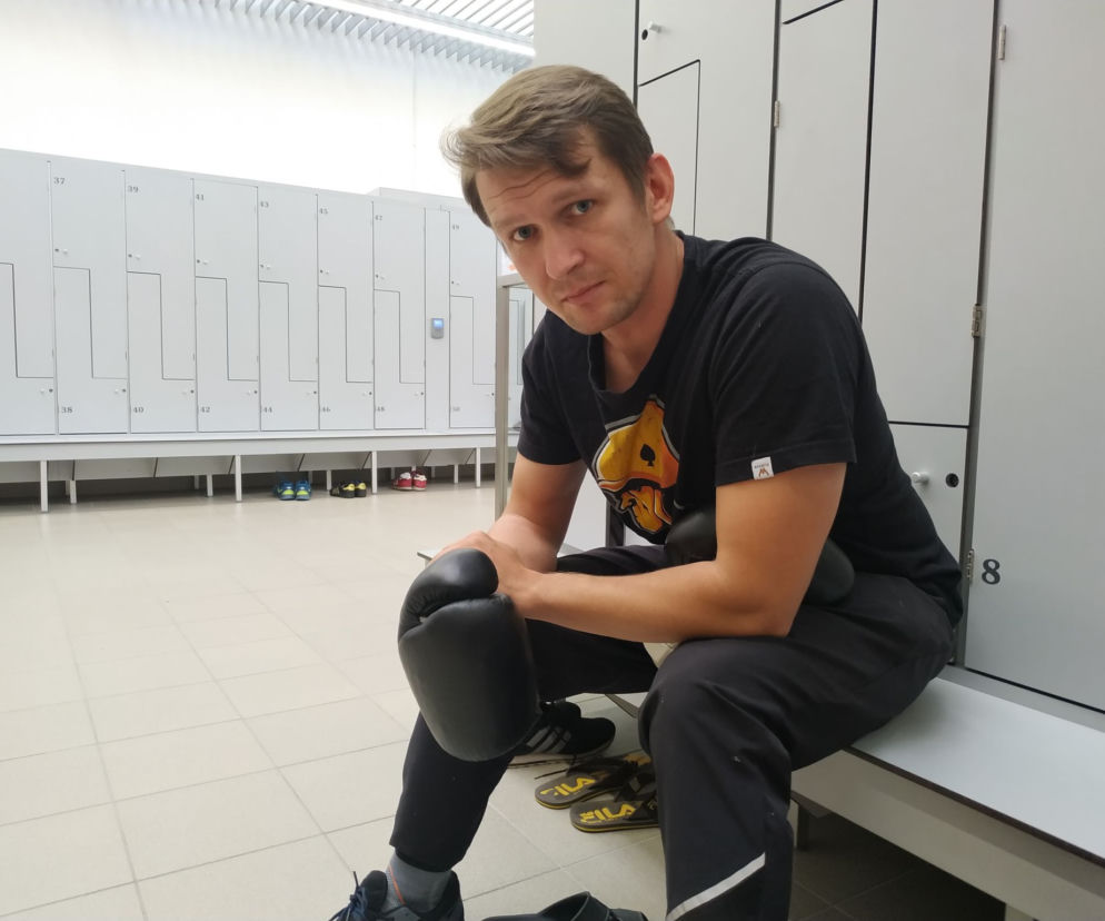 Sporty wali i malarstwo. Mieszkaniec Nowej Huty, który łączy w sobie niecodzienne pasje