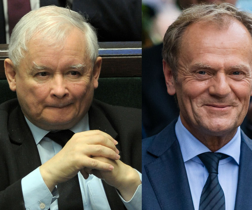 Jarosław Kaczyński Donald Tusk