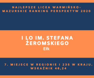 Perspektywy 2020. Najlepsze licea w województwie warmińsko-mazurskim. Zobacz RANKING TOP 20!