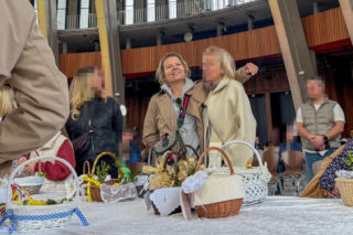 Marta Manowska ze święconka