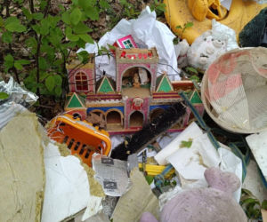 Wyrzucił worki pełne śmieci do lasu. Mieszkaniec gminy Lipno ukarany