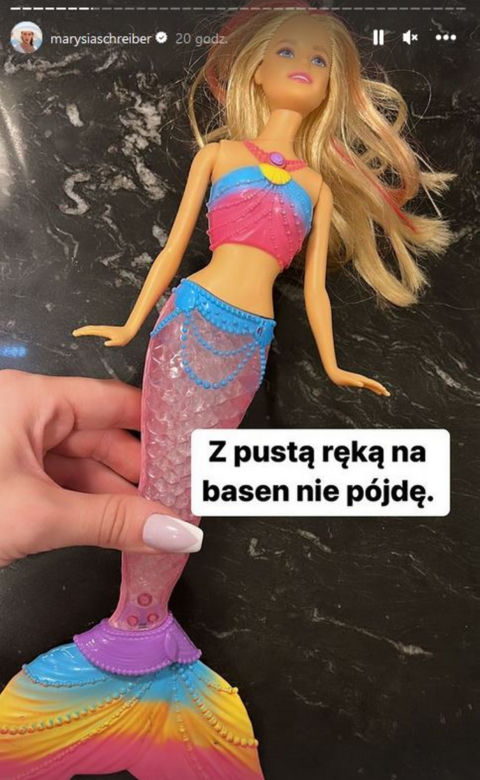 Marianna Schreiber i Michał Marszał na basenie