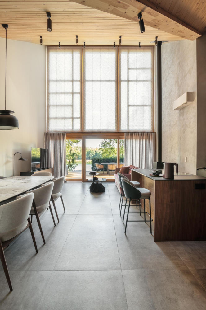 Eklektyczne wnętrza na Mazurach