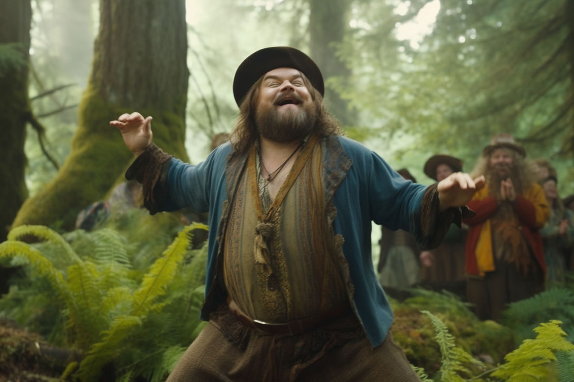Władca Pierścieni: Jack Black jako Tom Bobadil. Są zdjęcia 'z planu'!